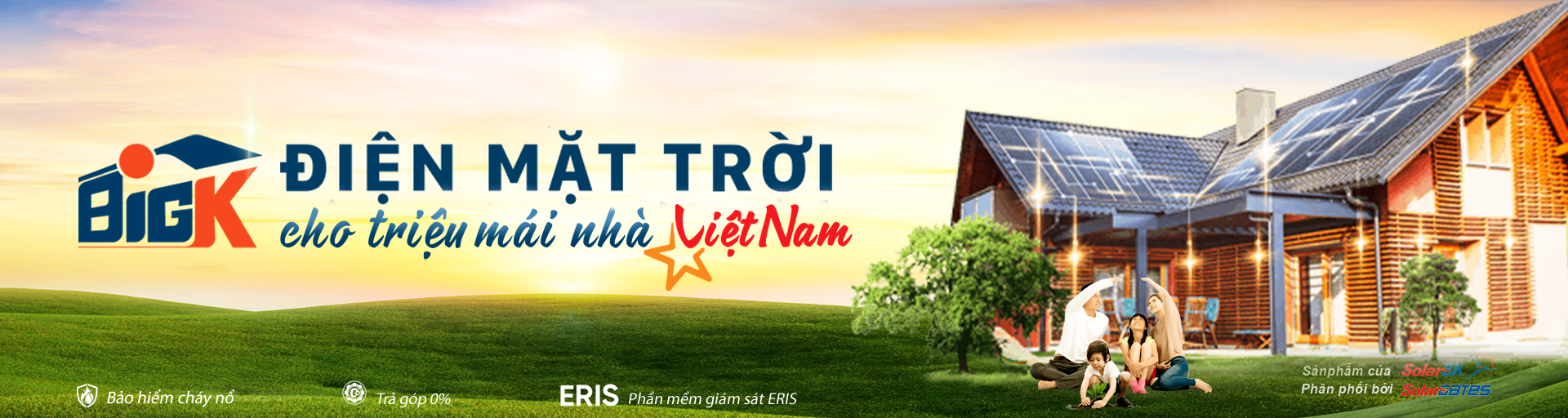 BigK Điện mặt trời cho triệu mái nhà Việt Nam